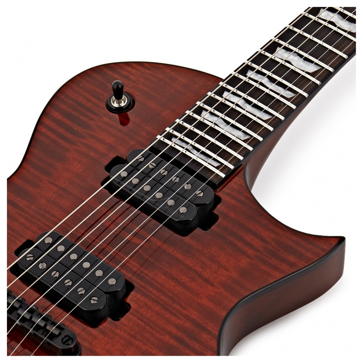 ESP LTD EC1001FM TEF Guitarra Eléctrica Tiger Eye 9