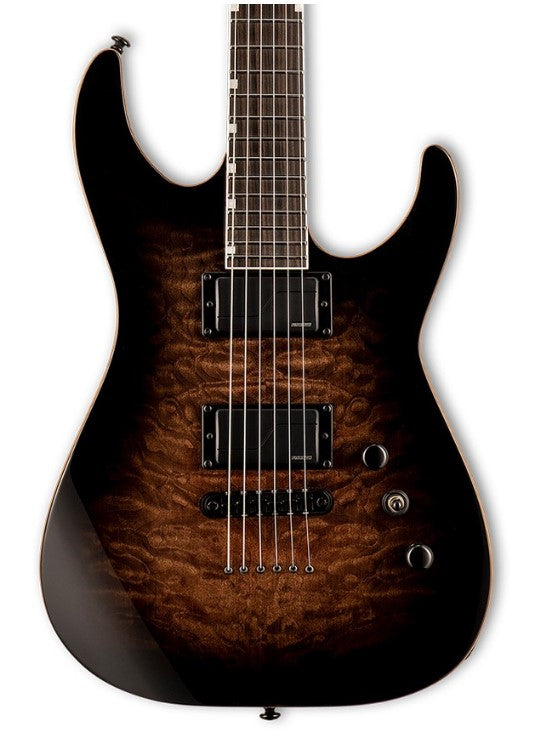 ESP LTD JMII QM BLKSHB Josh Middleton Guitarra Eléctrica Black Shadow Burst 4