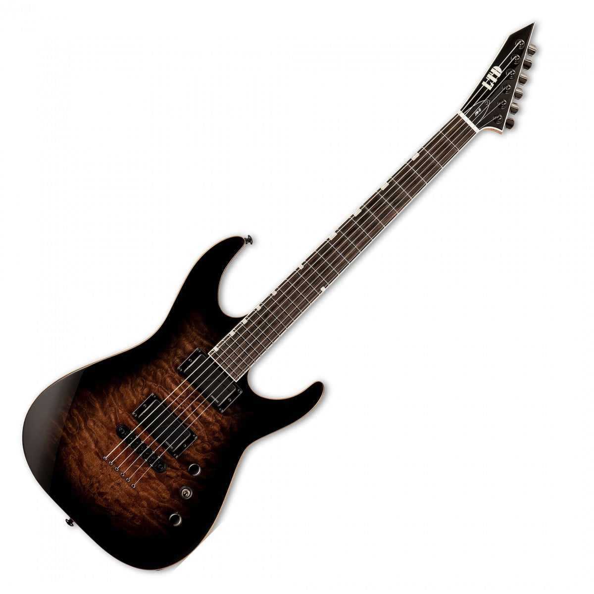 ESP LTD JMII QM BLKSHB Josh Middleton Guitarra Eléctrica Black Shadow Burst 5