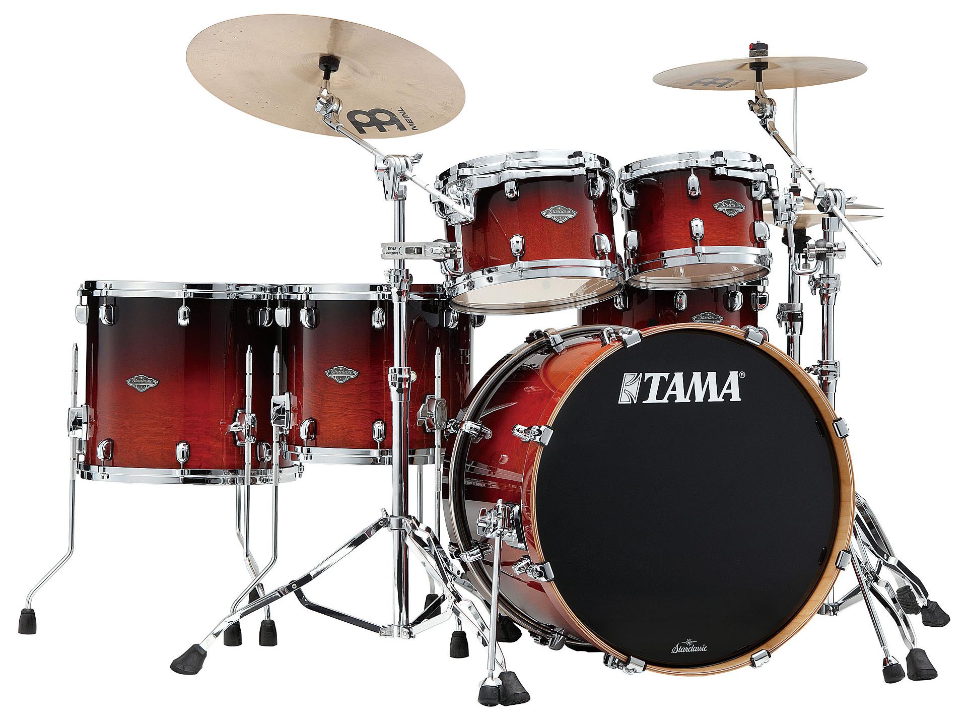 Tama MBS52RZS DCF Starclassic Performer Batería Acústica Dark Cherry Fade 13