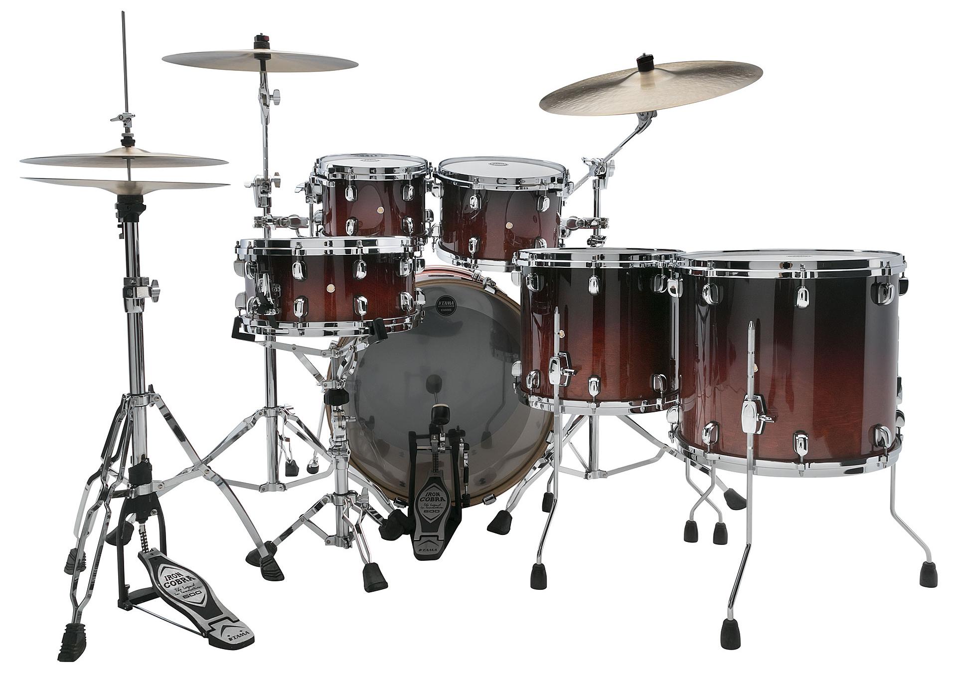 Tama MBS52RZS DCF Starclassic Performer Batería Acústica Dark Cherry Fade 14