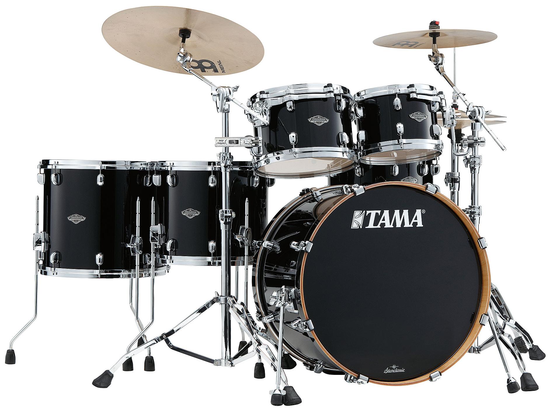 Tama MBS52RZS PBK Starclassic Performer Batería Acústica Piano Black 11