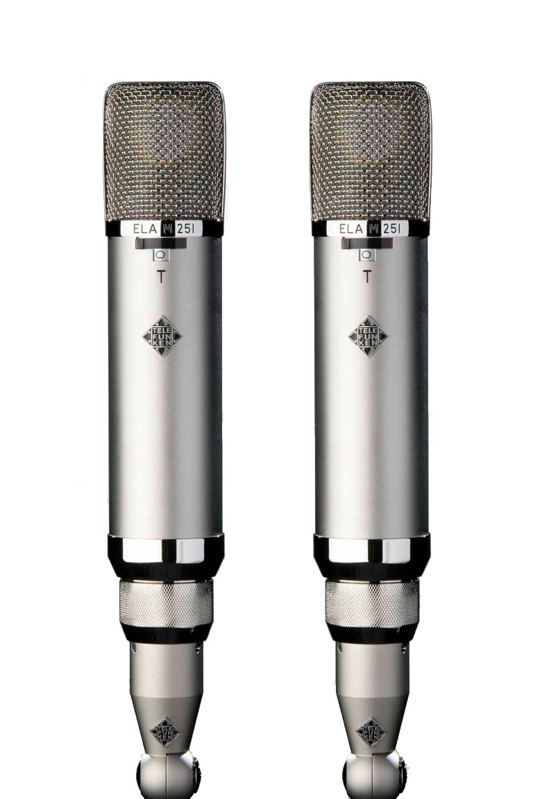 Telefunken ELA M251T Stereo Set Serie Diamond Pareja de Micrófonos 1