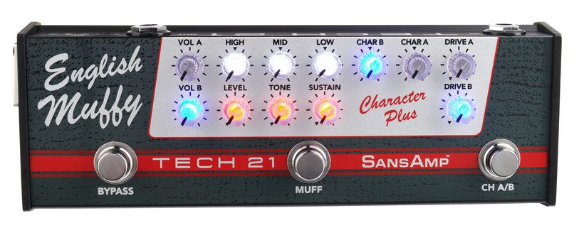 Tech 21 CPS-EM Character Plus English Muffy Preamplificador Guitarra 1