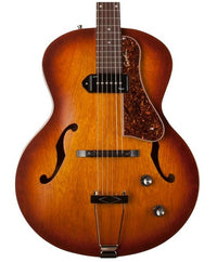 Godin LP5AVEP90SUN Kingpin SP90 Guitarra Eléctrica Cognac Burst 4