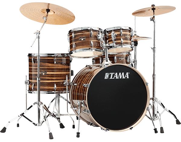 Tama IP58H6W CTW Imperialstar Batería Acústica con Herrajes Coffee Teak WRap 1