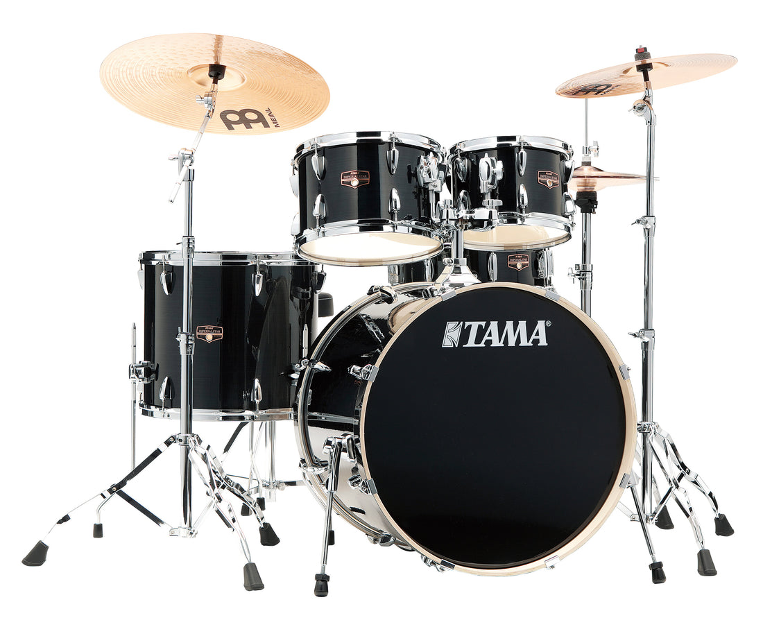 Tama IP58H6W HBK Imperialstar Batería Acústica con Herrajes Hairline Black 1