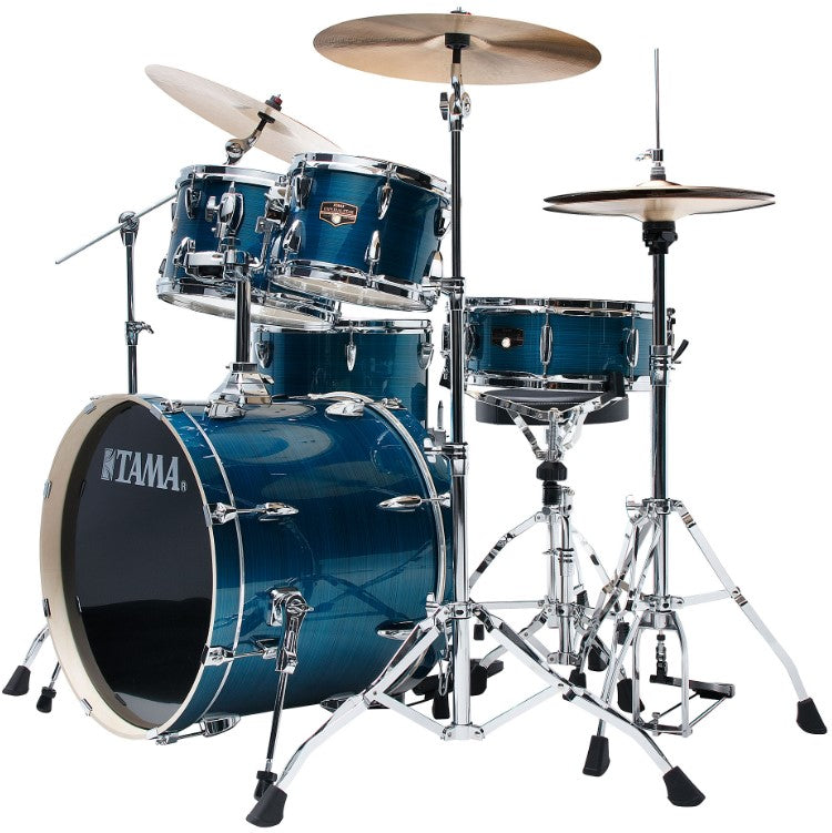 Tama IP58H6W HLB Imperialstar Batería Acústica con Herrajes Hairline Blue 2