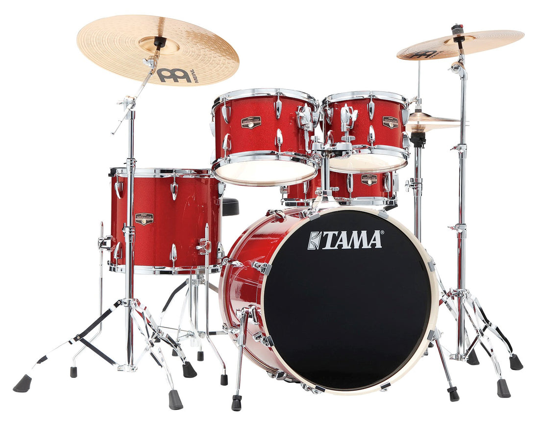 Tama IP50H6W BRM Imperialstar Batería Acústica con Herrajes Burnt Red Mist 1