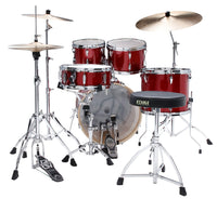 Tama IP50H6W BRM Imperialstar Batería Acústica con Herrajes Burnt Red Mist 3