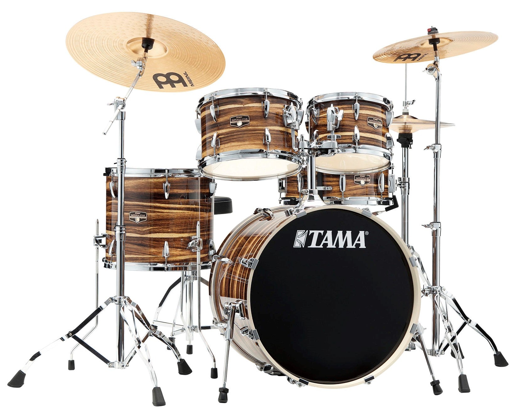 Tama IP50H6W CTW Imperialstar Batería Acústica con Herrajes Coffee Teak WRap 1