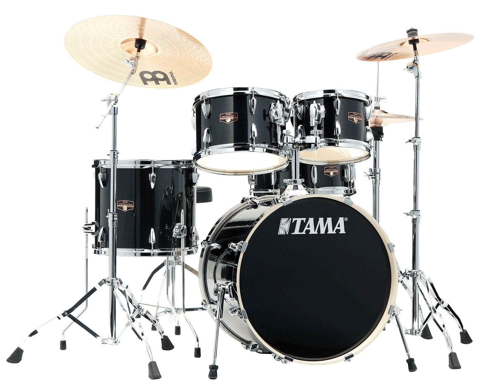 Tama IP50H6W HBK Imperialstar Batería Acústica con Herrajes Hairline Black 1