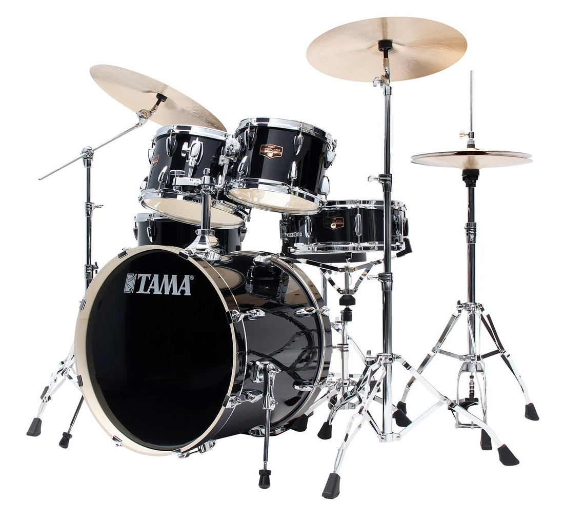 Tama IP50H6W HBK Imperialstar Batería Acústica con Herrajes Hairline Black 2