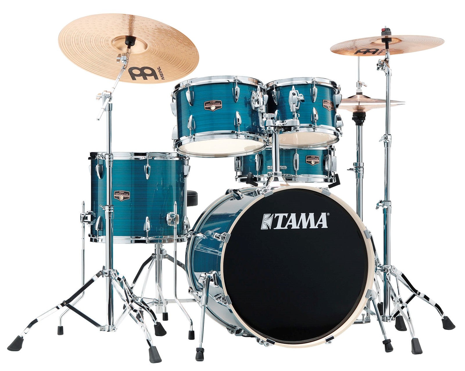 Tama IP50H6W HLB Imperialstar Batería Acústica con Herrajes Hairline Blue 1