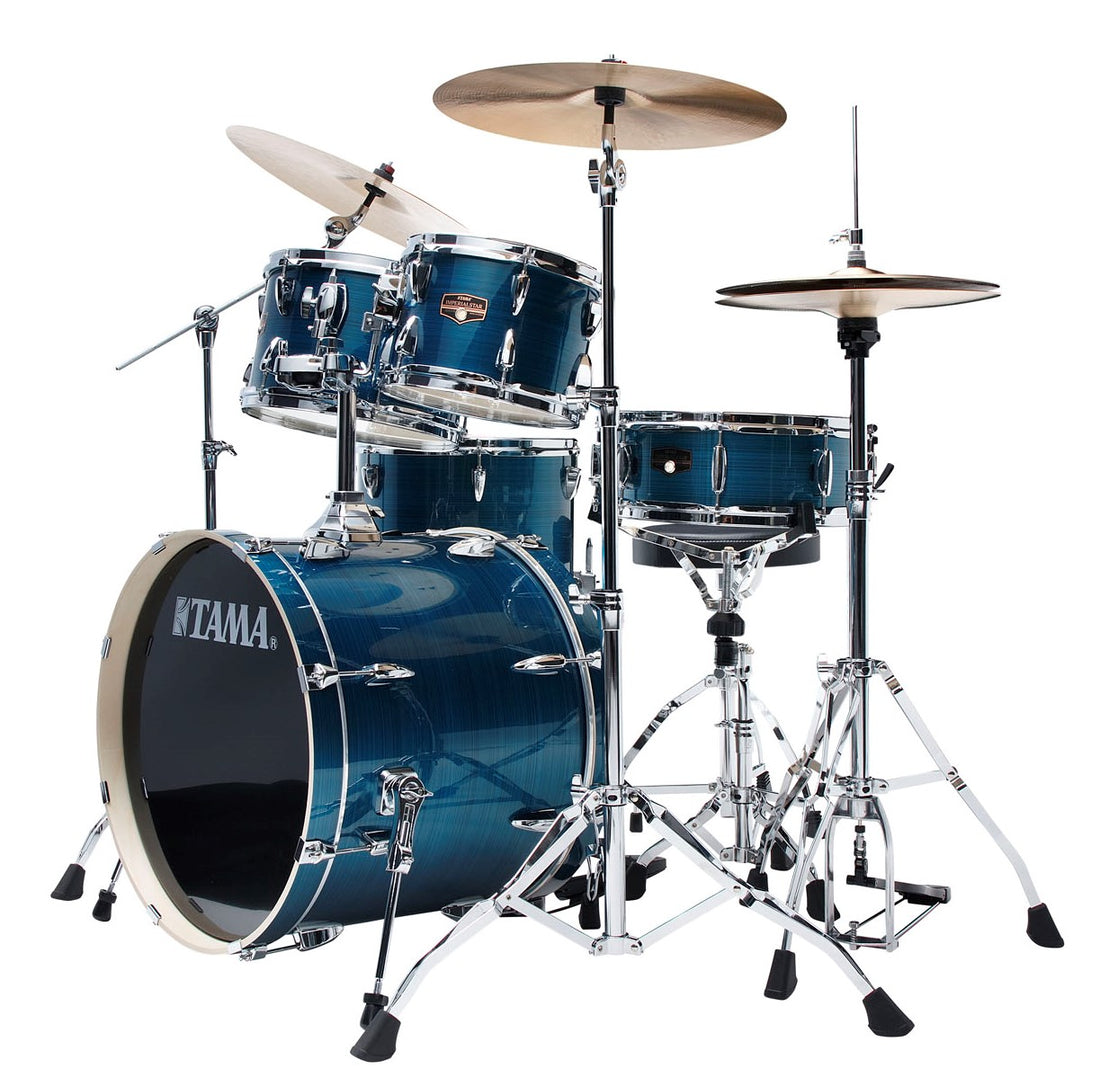 Tama IP50H6W HLB Imperialstar Batería Acústica con Herrajes Hairline Blue 2