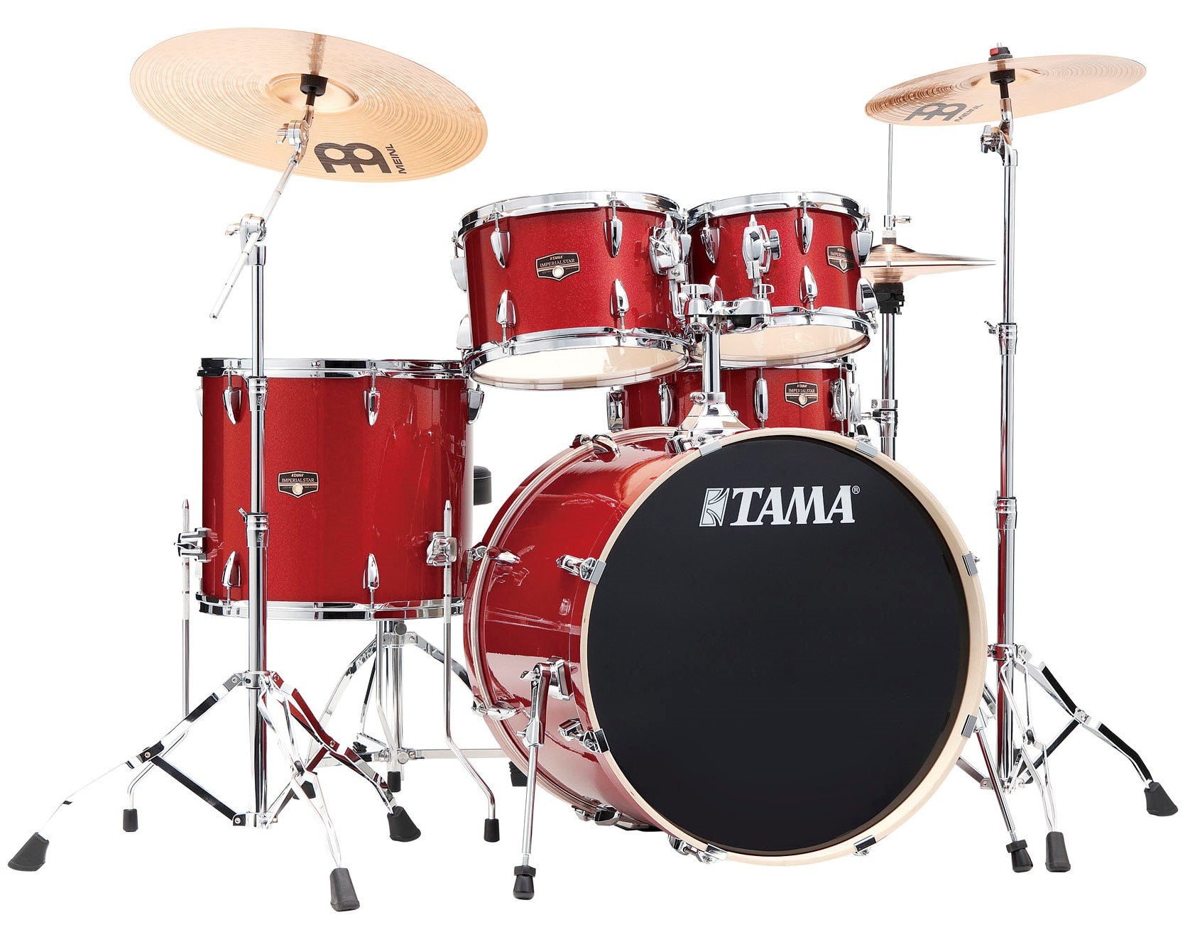 Tama IP52H6W BRM Imperialstar Batería Acústica con Herrajes Burnt Red Mist 1