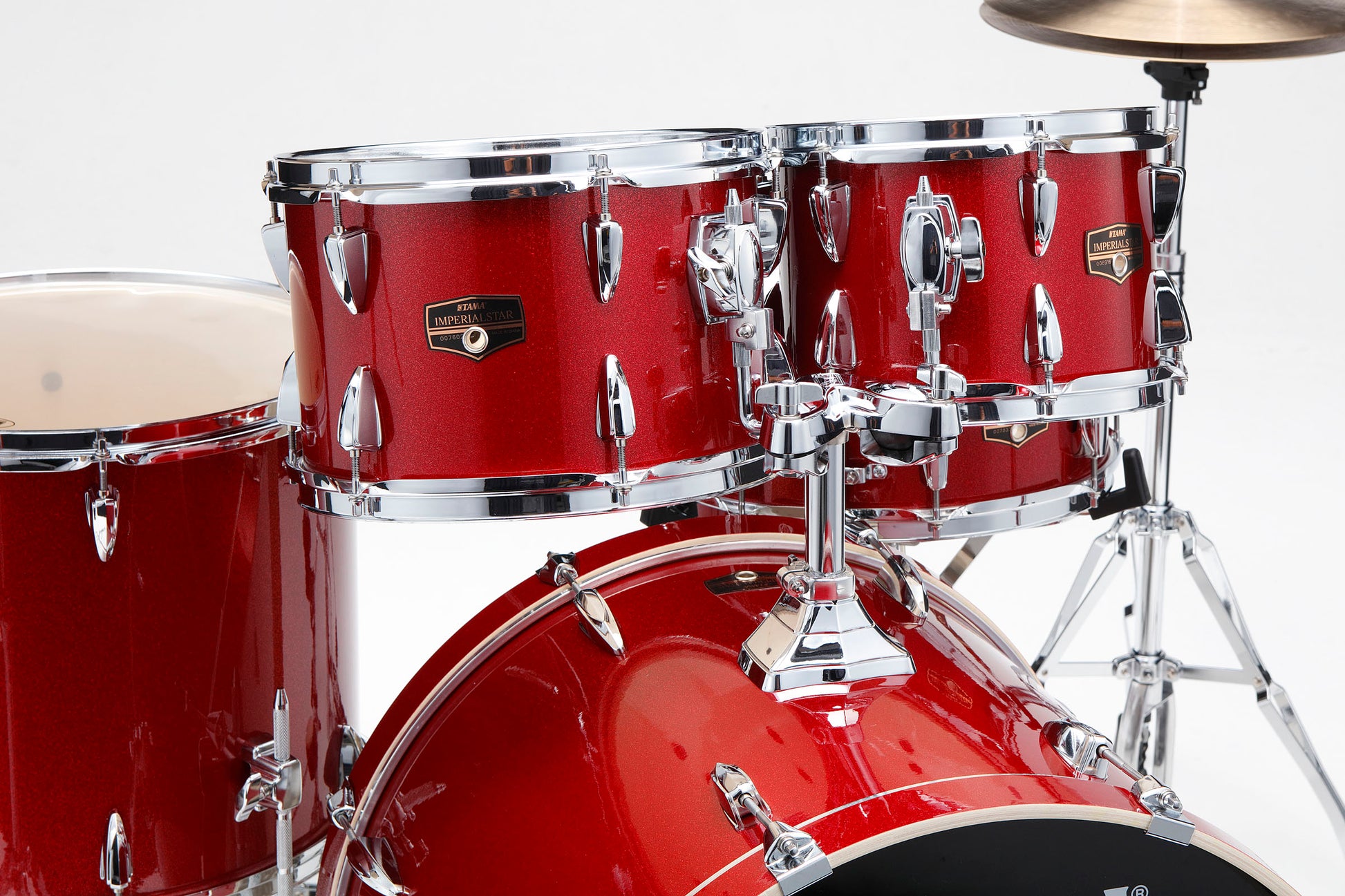 Tama IP52H6W BRM Imperialstar Batería Acústica con Herrajes Burnt Red Mist 4