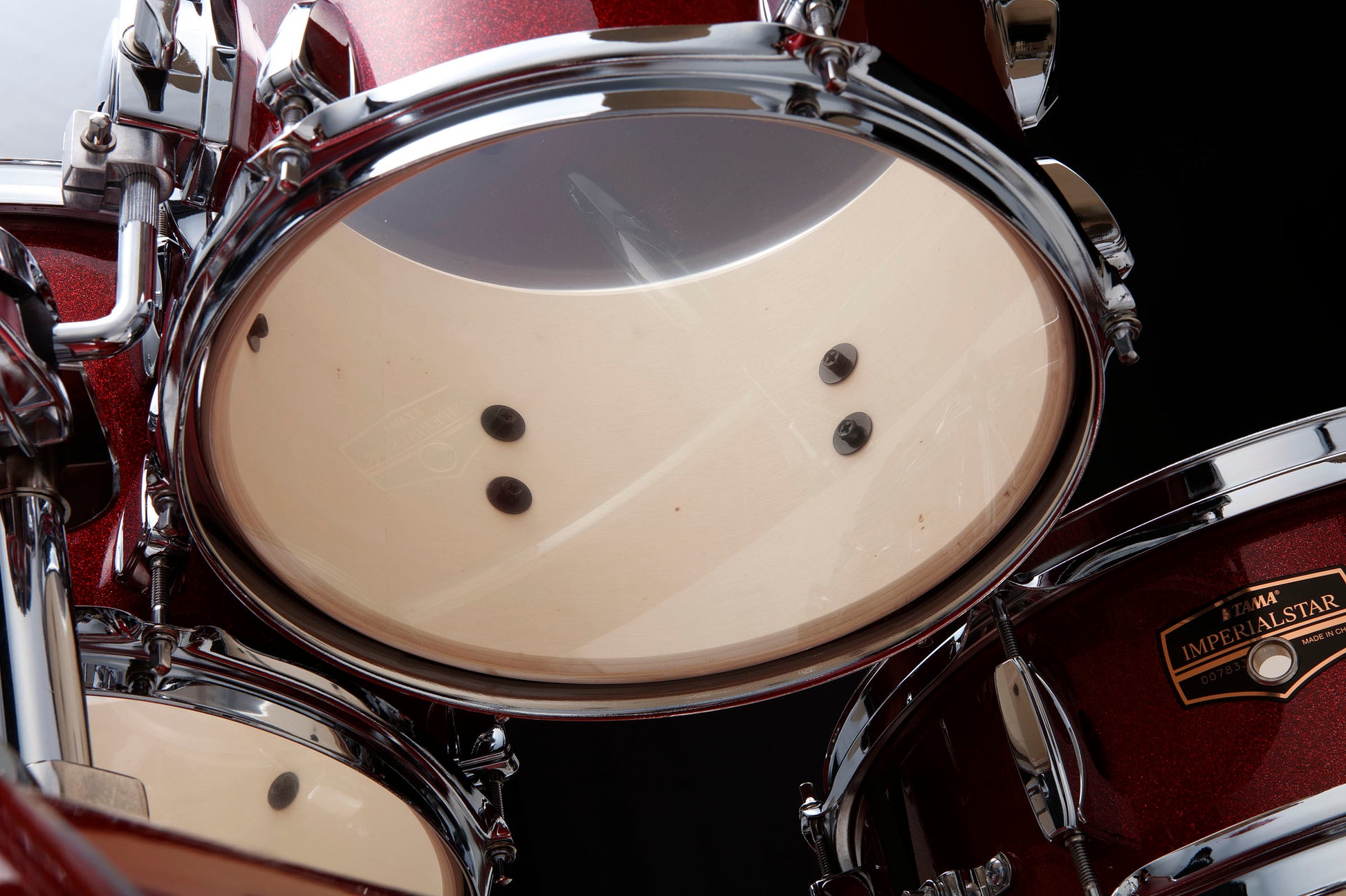 Tama IP52H6W BRM Imperialstar Batería Acústica con Herrajes Burnt Red Mist 5