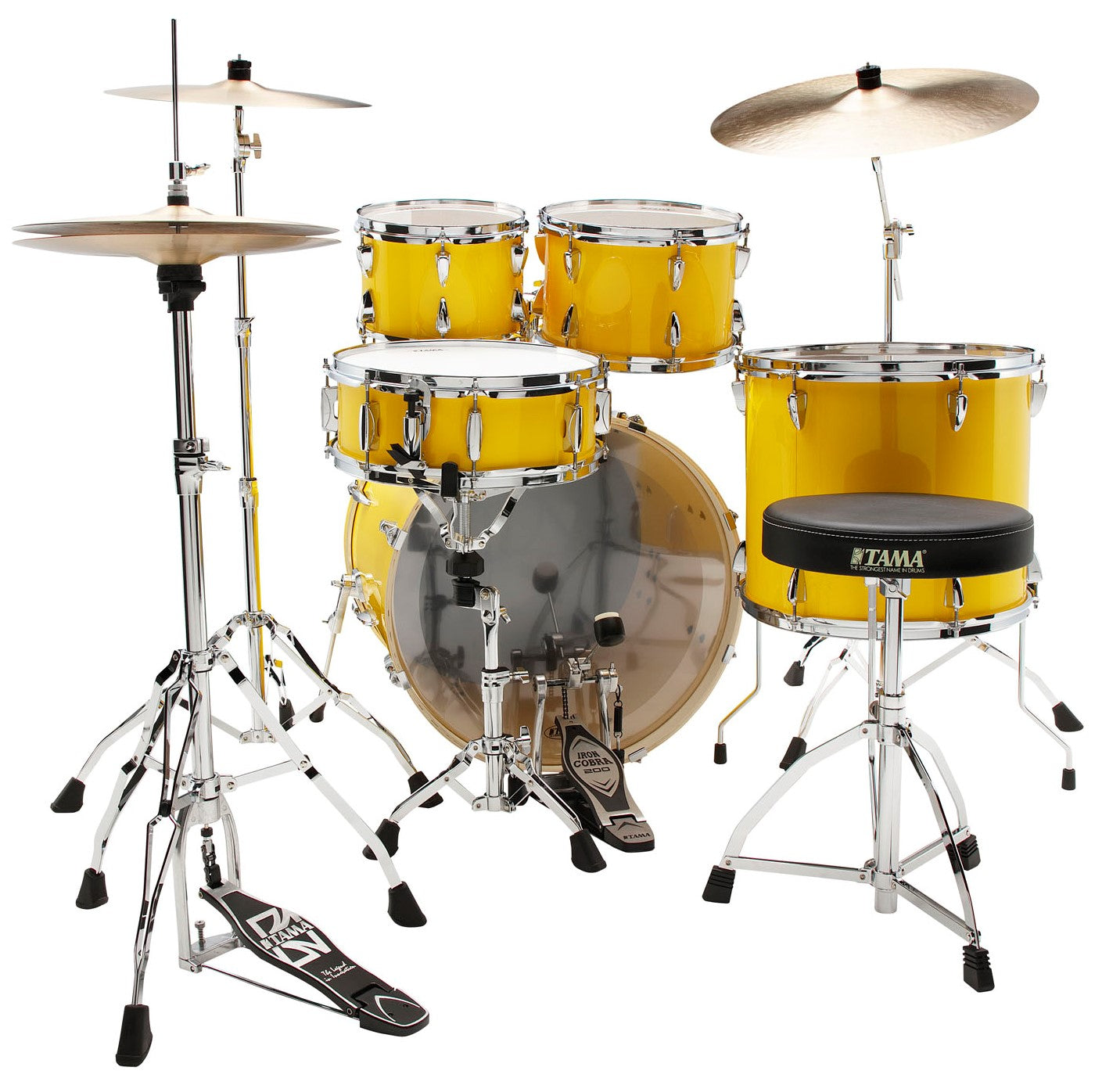 Tama IP52H6W ELY Imperialstar Batería Acústica con Herrajes Electric Yellow 3