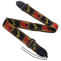 Fender 0990681500 Correa 2 Monogram Black/Yellow/Red 5