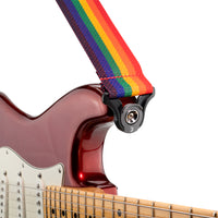 Daddario PWSAL411 Correa Guitarra Propileno Arcoiris 4