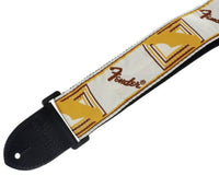 Fender 0990683000 Correa 2 Monogram White/Brown/Yellow 4