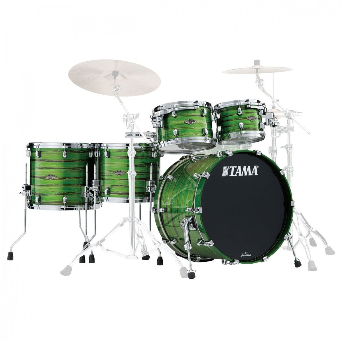 Tama WBS52RZS LSO Starclassic Walnut Birch Batería Acústica Lacquer Shamrock Oyster 14