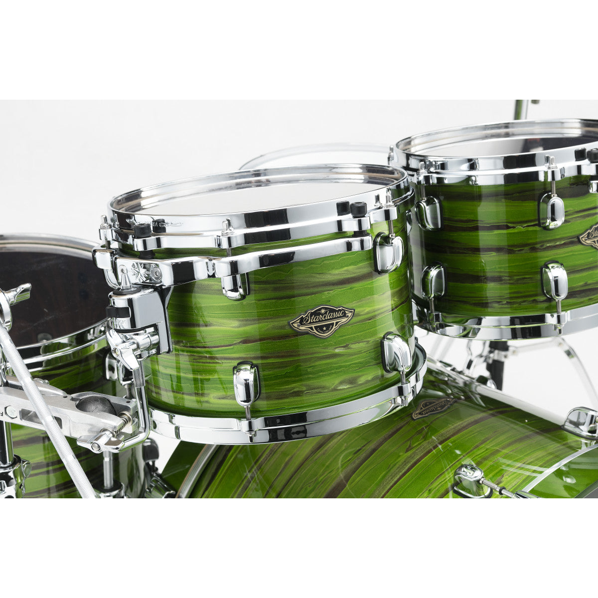 Tama WBS52RZS LSO Starclassic Walnut Birch Batería Acústica Lacquer Shamrock Oyster 17