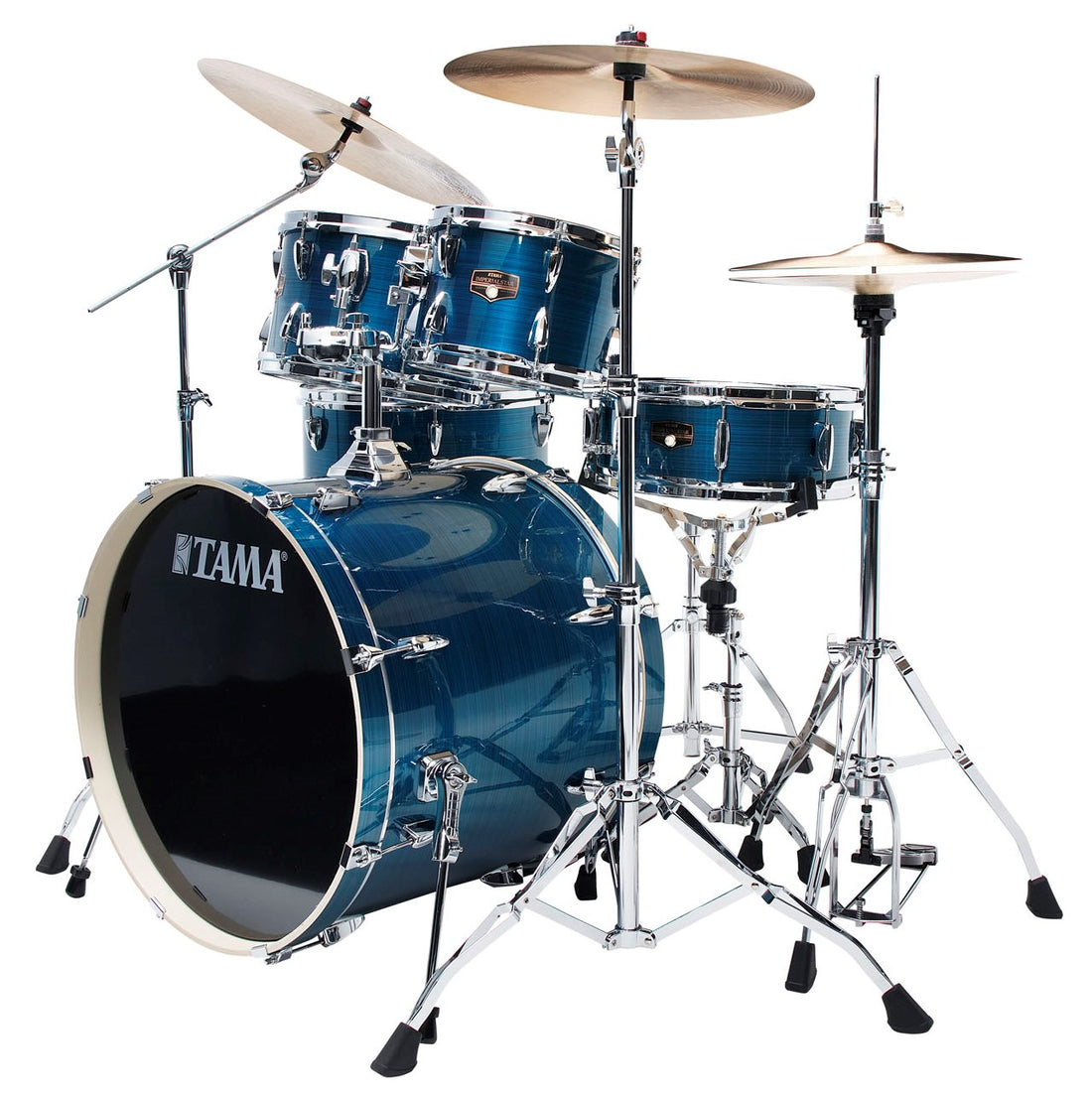 Tama IP52H6W HLB Imperialstar Batería Acústica con Herrajes Hairline Blue 2