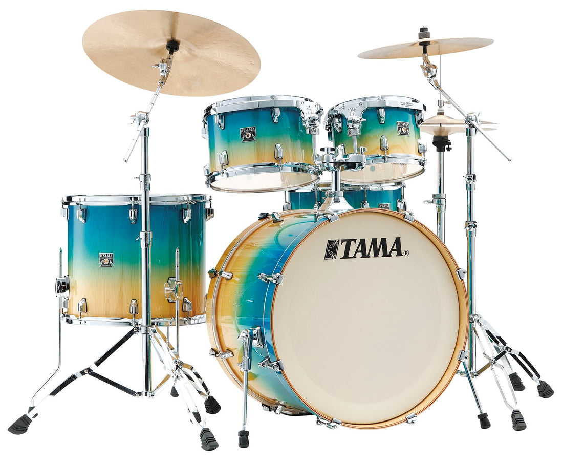 Tama Cl52KRS PCLP Superstarclassic Batería Acústica Caribbean Lacebark Pine Fade 1