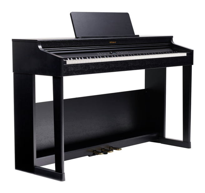 Roland -Pack- RP701 CB Piano Digital Contemporary Black + Banqueta y Auriculares 3