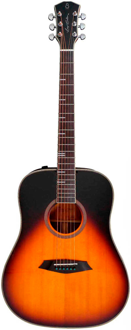 Sire A4-D Vs Larry Carlton Guitarra Electroacústica Gran Auditorio Dreadnought Vintage Sunburst 1