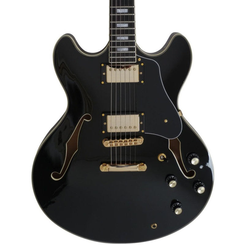 Sire H7 BLK Larry Carlton Guitarra Eléctrica Negra 3