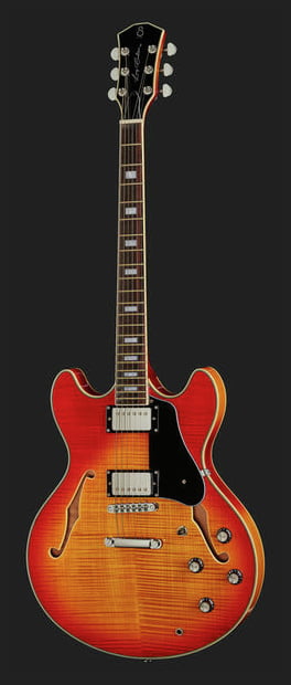 Sire H7 CS Larry Carlton Guitarra Eléctrica Cherry Sunburst 4