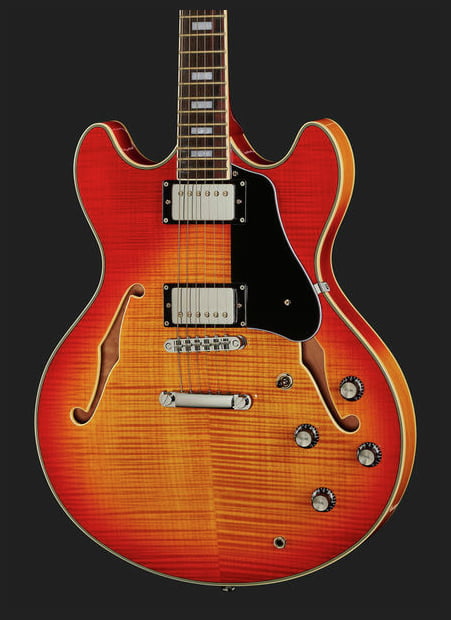 Sire H7 CS Larry Carlton Guitarra Eléctrica Cherry Sunburst 6