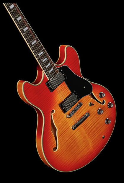 Sire H7 CS Larry Carlton Guitarra Eléctrica Cherry Sunburst 12