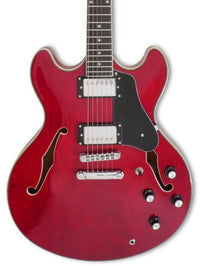 Sire H7 STR Larry Carlton Guitarra Eléctrica See Though Red 3