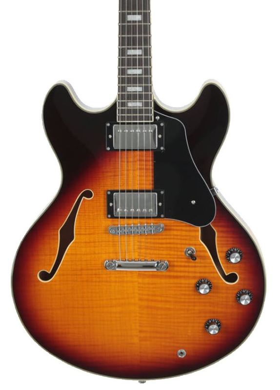 Sire H7 VS Larry Carlton Guitarra Eléctrica Vintage Sunburst 3