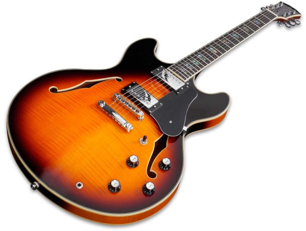 Sire H7 VS Larry Carlton Guitarra Eléctrica Vintage Sunburst 7