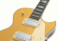 Sire L7 GT Larry Carlton Guitarra Eléctrica Gold Top 6