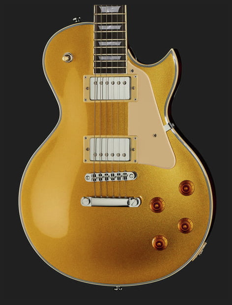 Sire L7 GT Larry Carlton Guitarra Eléctrica Gold Top 10