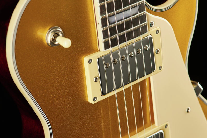 Sire L7 GT Larry Carlton Guitarra Eléctrica Gold Top 19