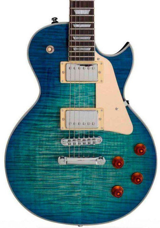 Sire L7 TBL Larry Carlton Guitarra Eléctrica Transparent Blue 2