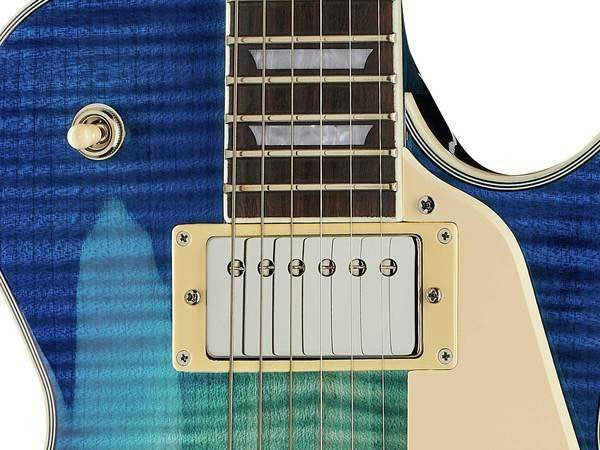 Sire L7 TBL Larry Carlton Guitarra Eléctrica Transparent Blue 4