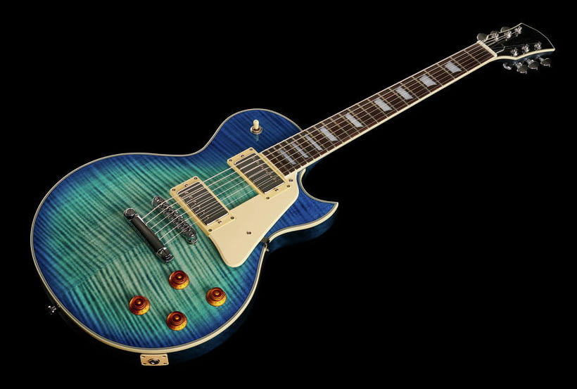 Sire L7 TBL Larry Carlton Guitarra Eléctrica Transparent Blue 12