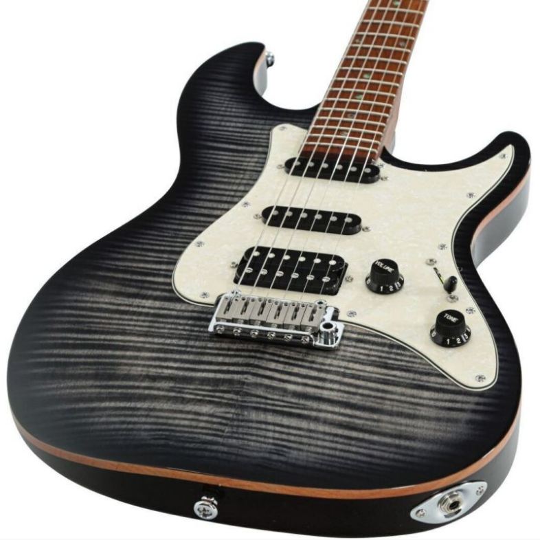 Sire S7 FM TBK v2 Larry Carlton Guitarra Eléctrica Transparent Black 6