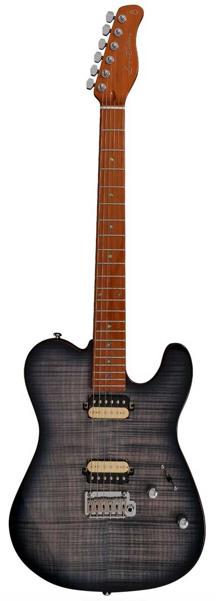 Sire T7 FM TBK Larry Carlton Guitarra Eléctrica Transparent Black 1