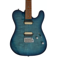 Sire T7 FM TBL Larry Carlton Guitarra Eléctrica Transparent Blue 3