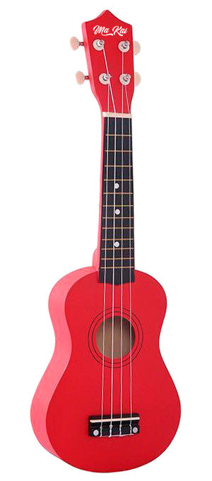 Makai RD Ukelele Soprano Rojo 1