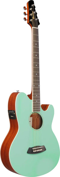 Ibanez TCY10E SFH Guitarra Electroacústica Sea Foam Green 3